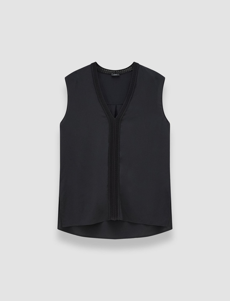 Louis Crepe de Soie 실크 블라우스 1