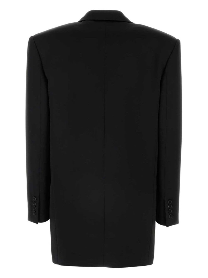 SAINT LAURENT silk blazer outlook