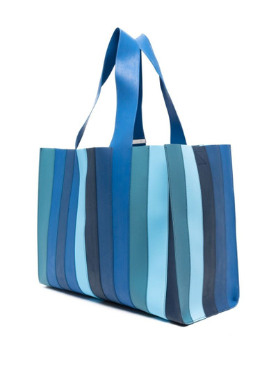 SUNNEI Parallelepipedo striped tote bag outlook