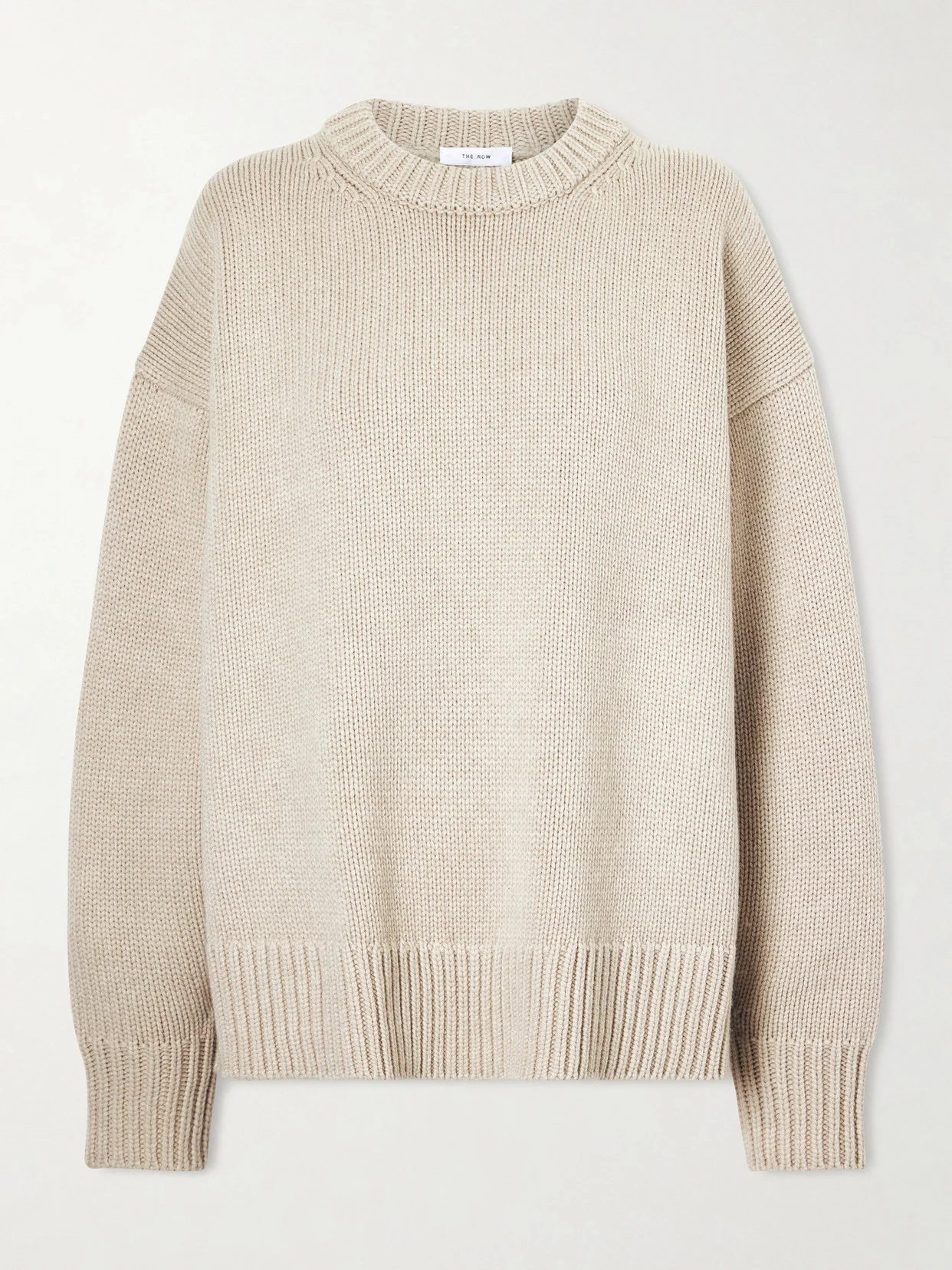 Essentials Ophelia Oversized Wool And Cashmere-blend Sweater - 1