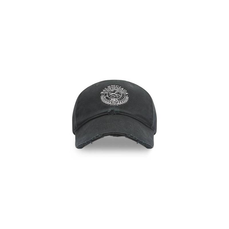 Men's Scissors Crest Cap in Black 1