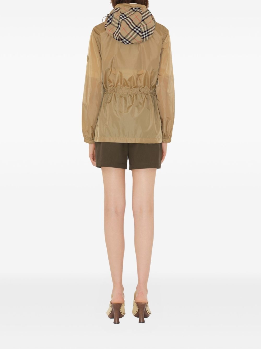 logo-patch parka - 5