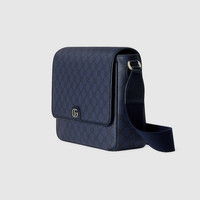 GUCCI★Ophidia Medium Messenger Bag Ophidia medium messenger bag in black soft leather | GUCCI® US