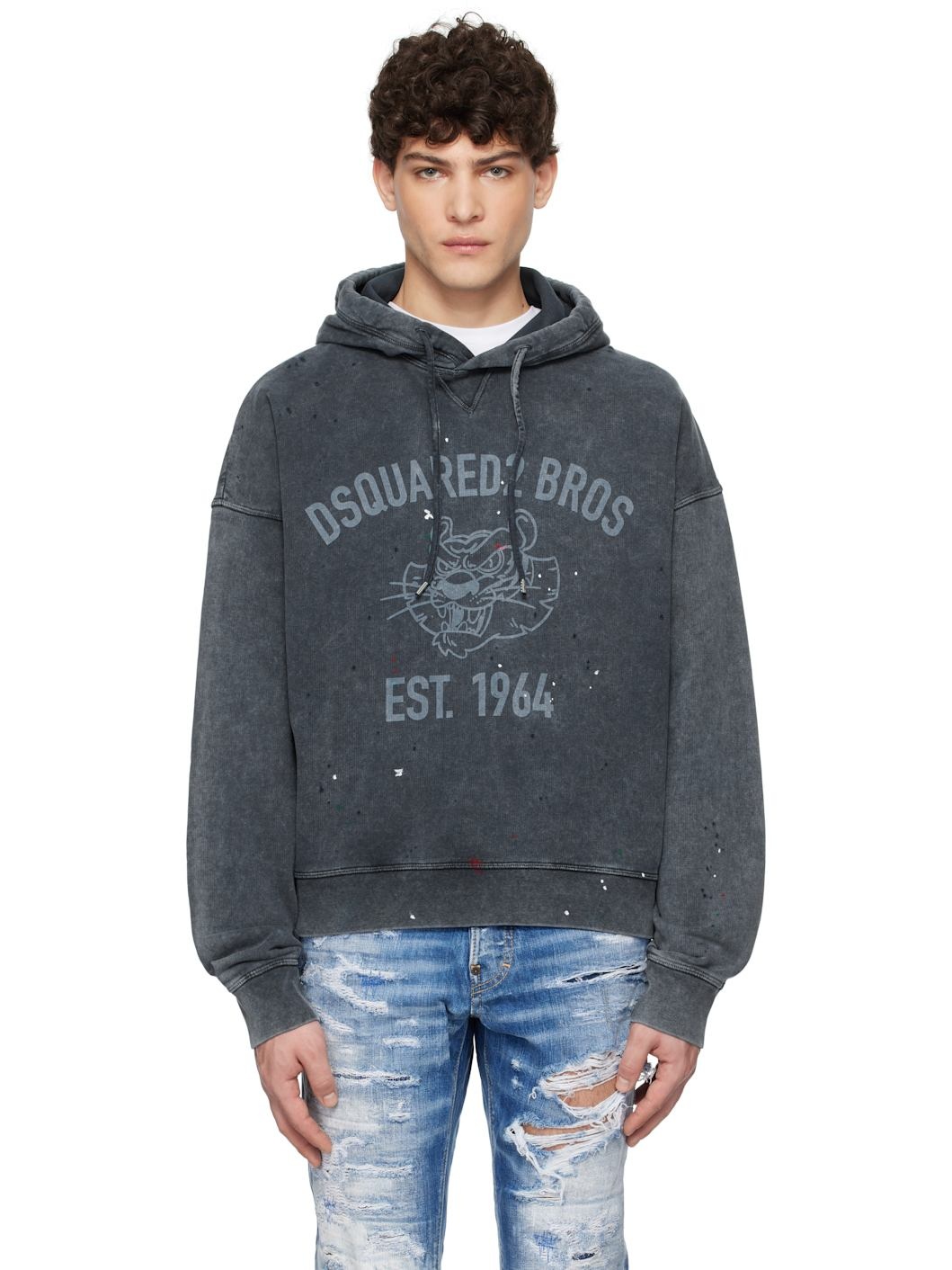 Navy Cypro Fit Hoodie - 1
