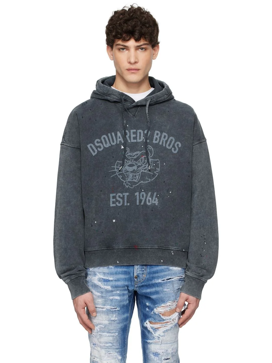 Navy Cypro Fit Hoodie - 1
