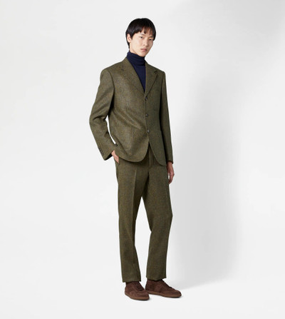 Tod's SHETLAND BLAZER - GREEN, BLACK outlook