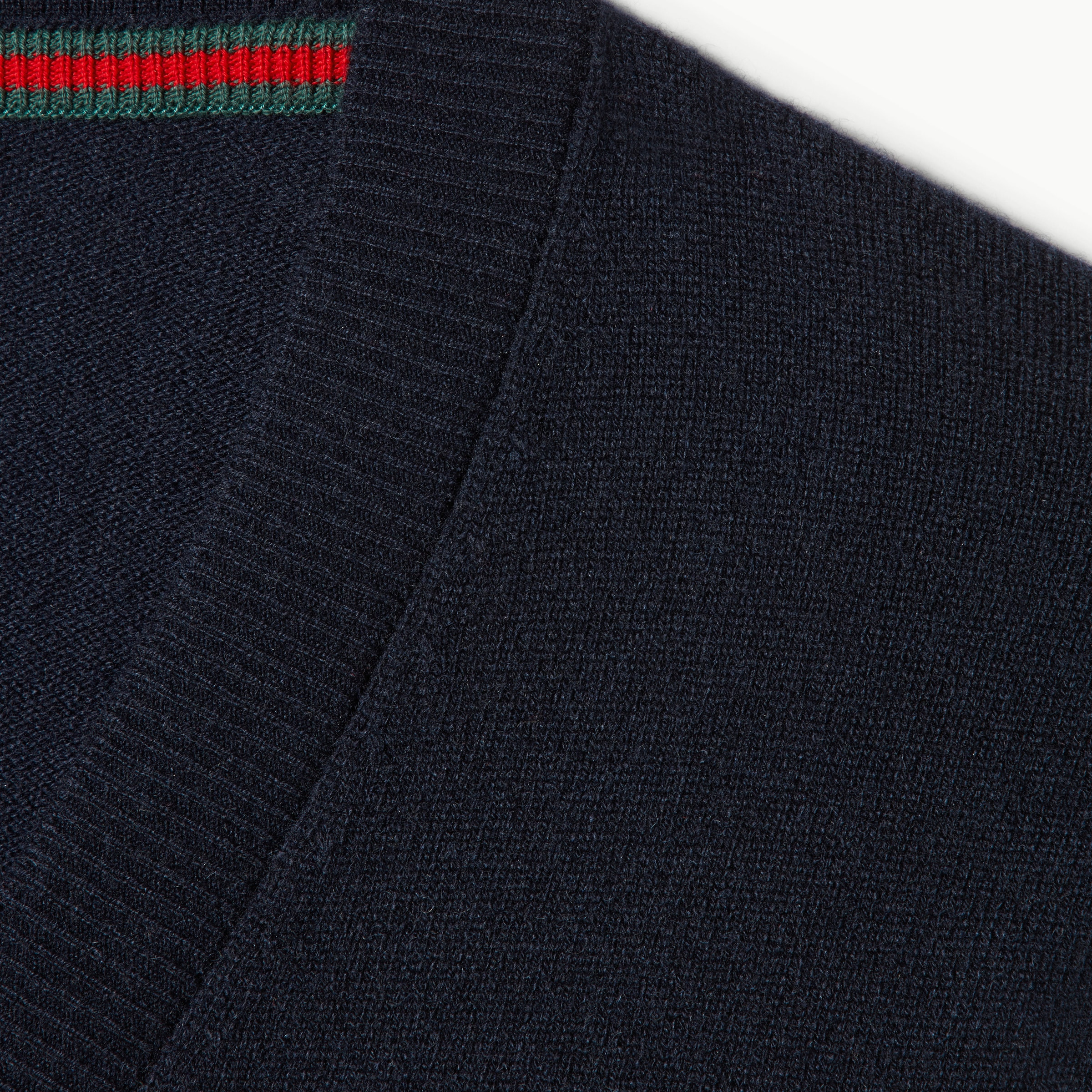 Fine cashmere cardigan with intarsia - 6