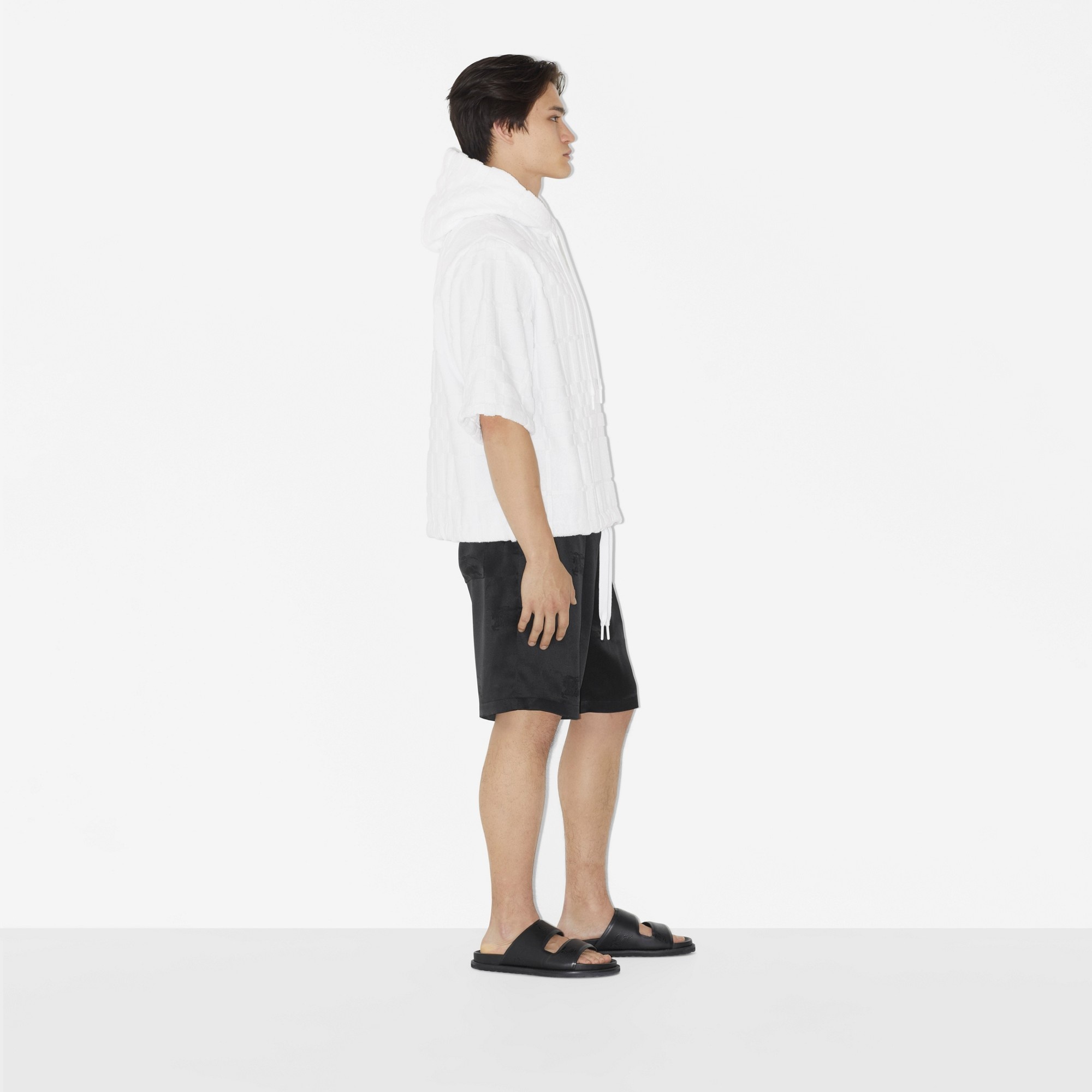 Check Cotton Hoodie - 3