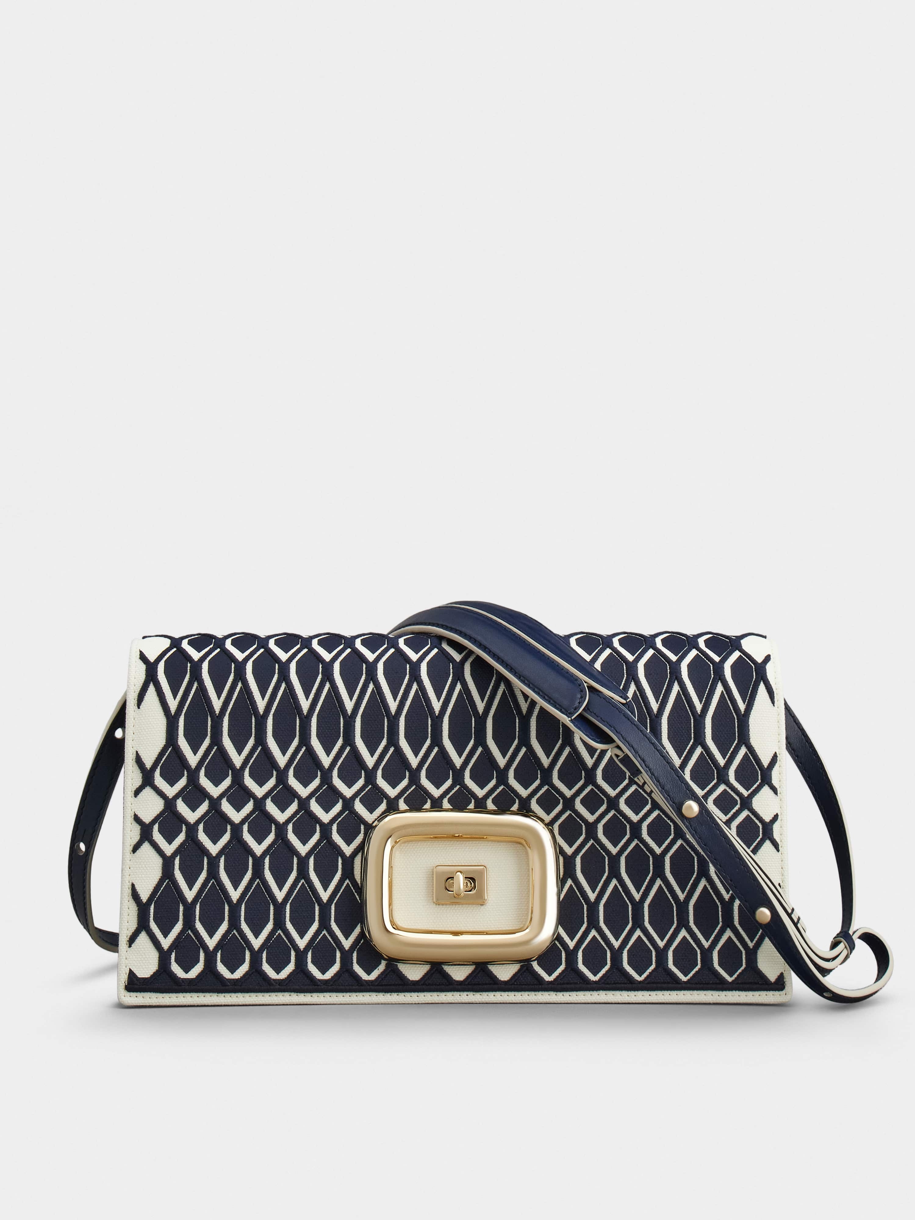 Viv' Choc Illusion Bag in Fabric - 1