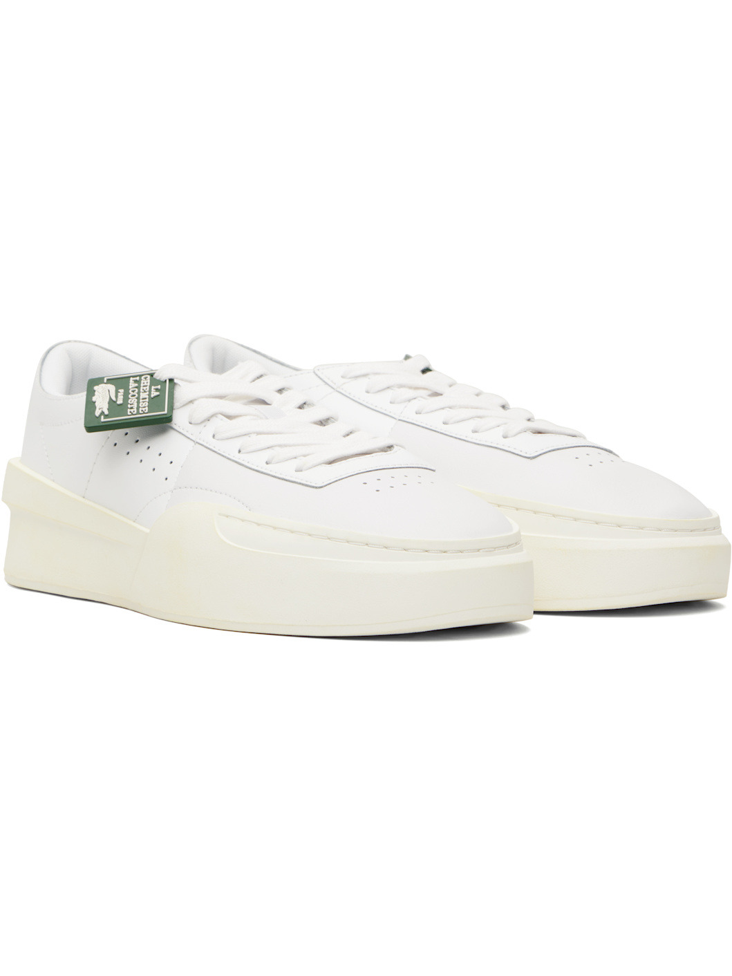 White Aura Club Sneakers - 4