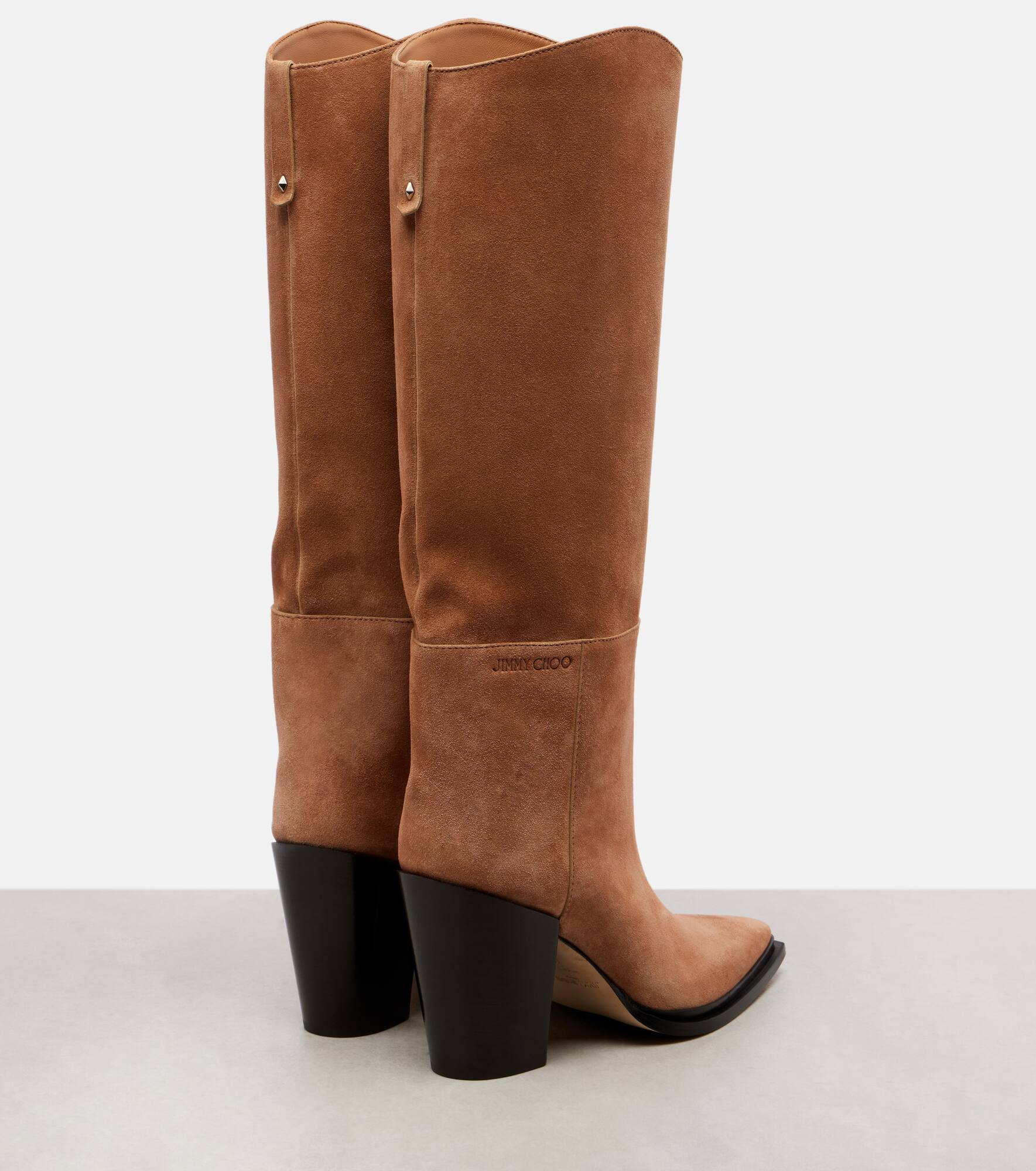 Cece 80 suede knee-high boots - 2