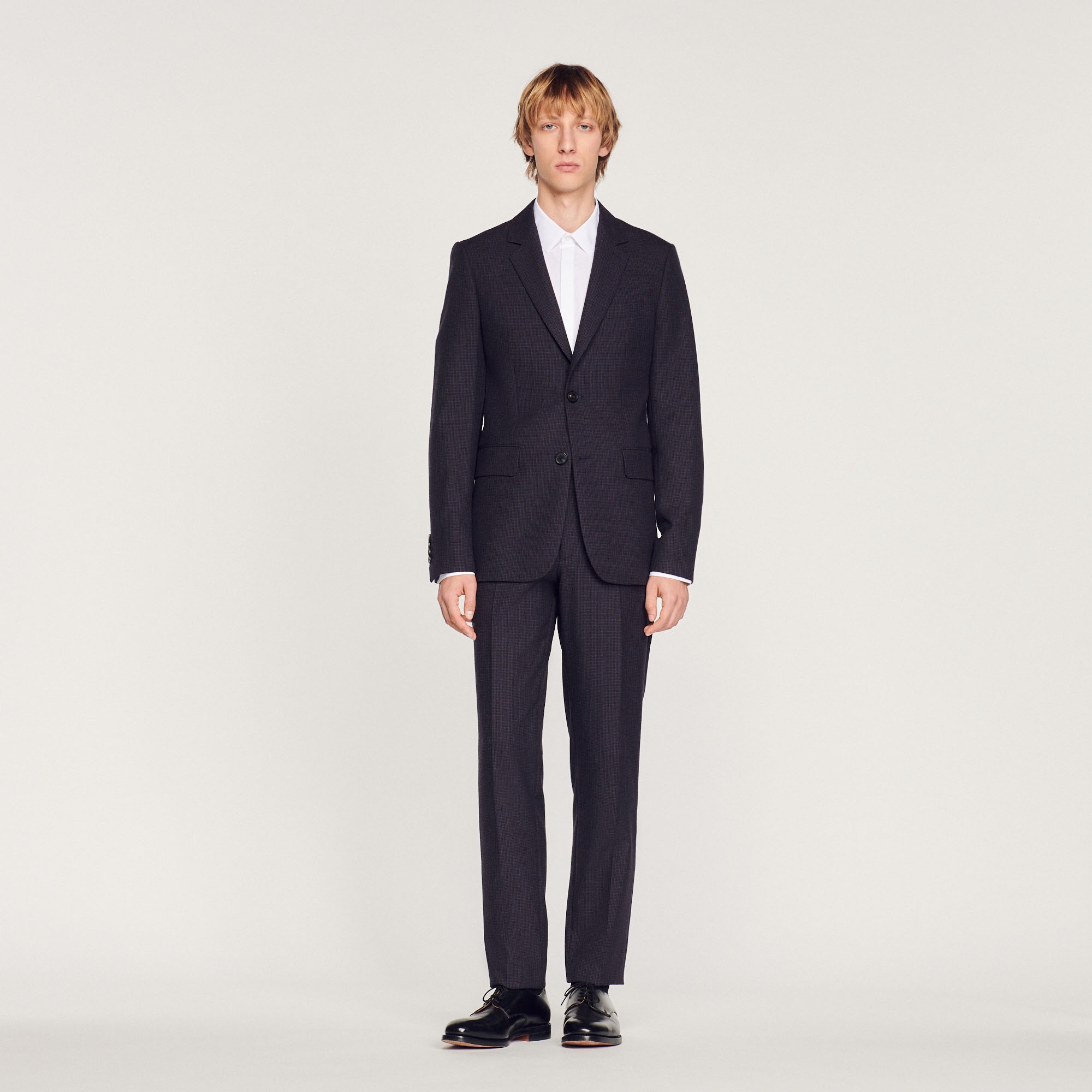 Virgin wool suit jacket - 3