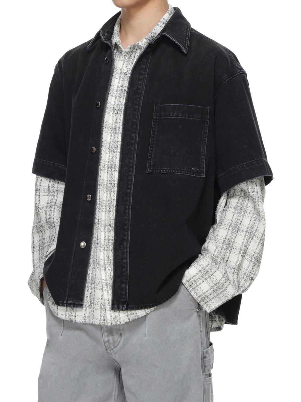 cotton-blend shirt - 5
