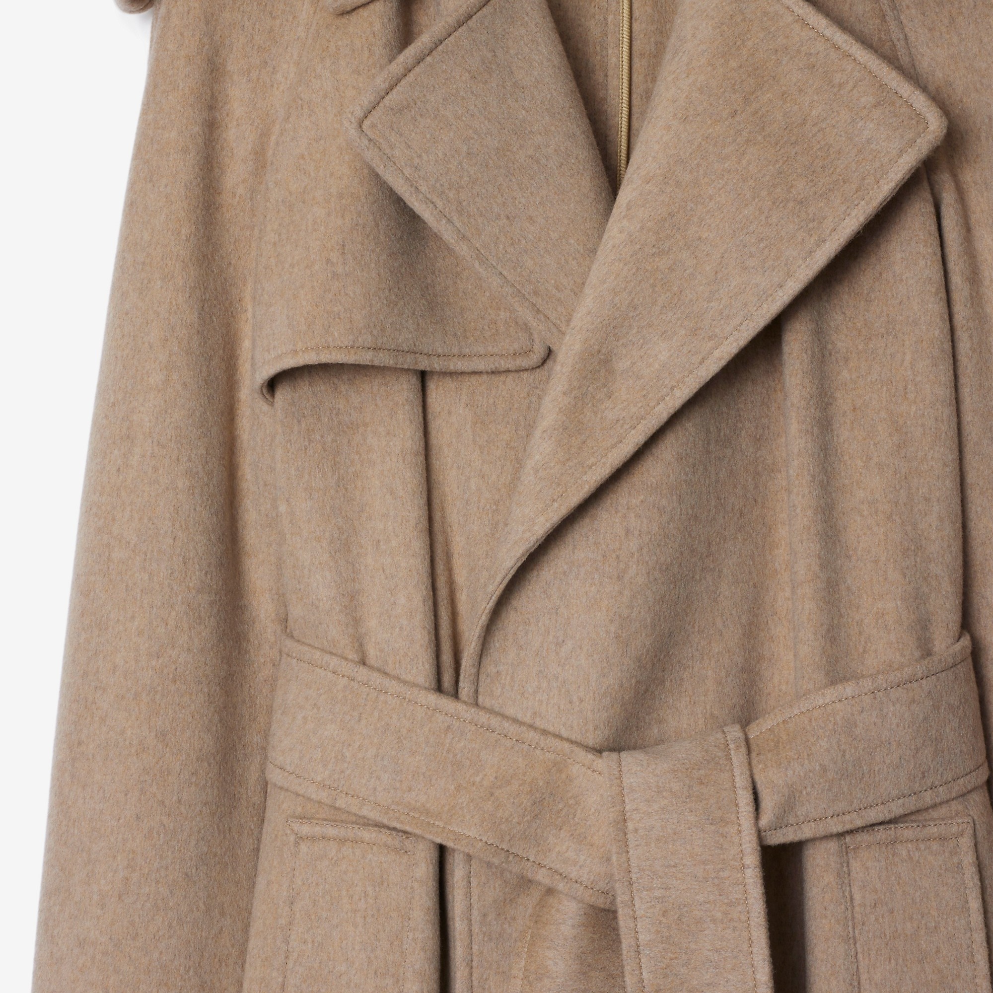 Cashmere Wrap Coat - 6