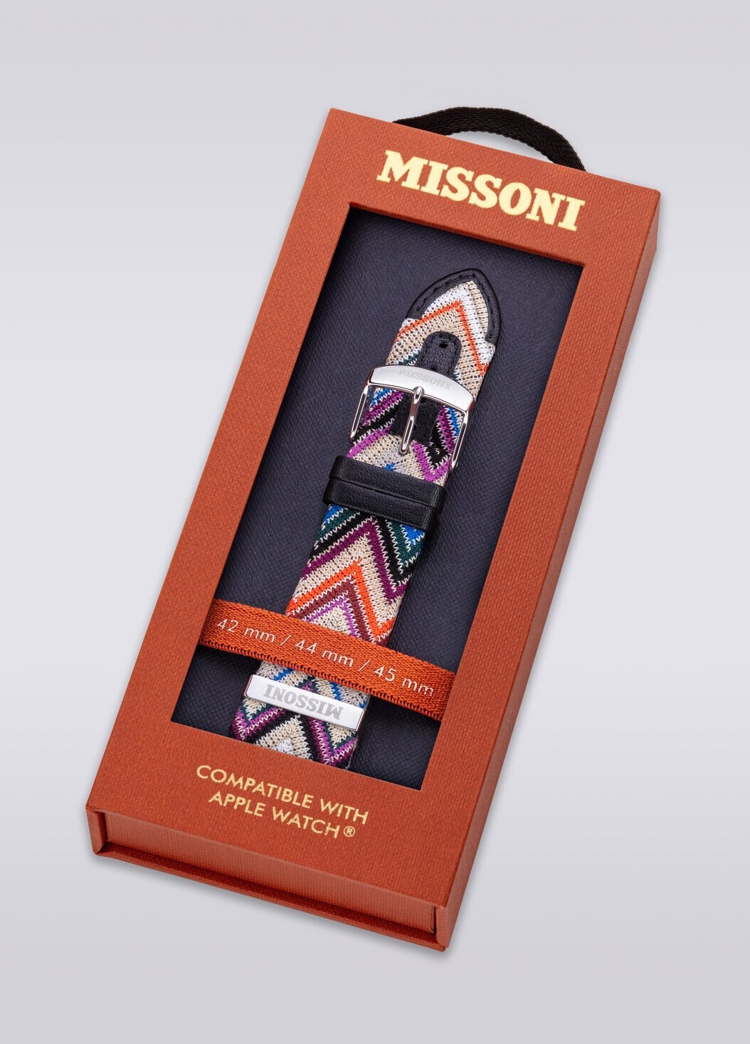 Missoni Fabric 24 mm Apple watch compatible strap - 5