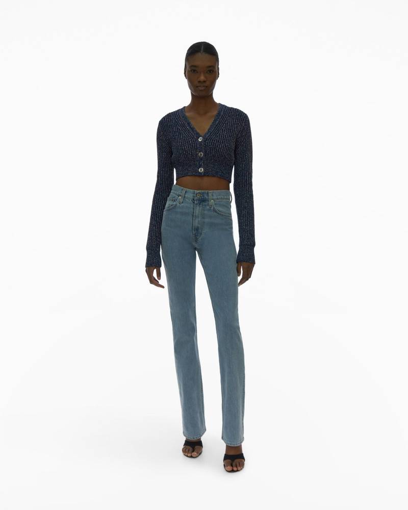Helmut Lang CROPPED SLUB CARDIGAN outlook