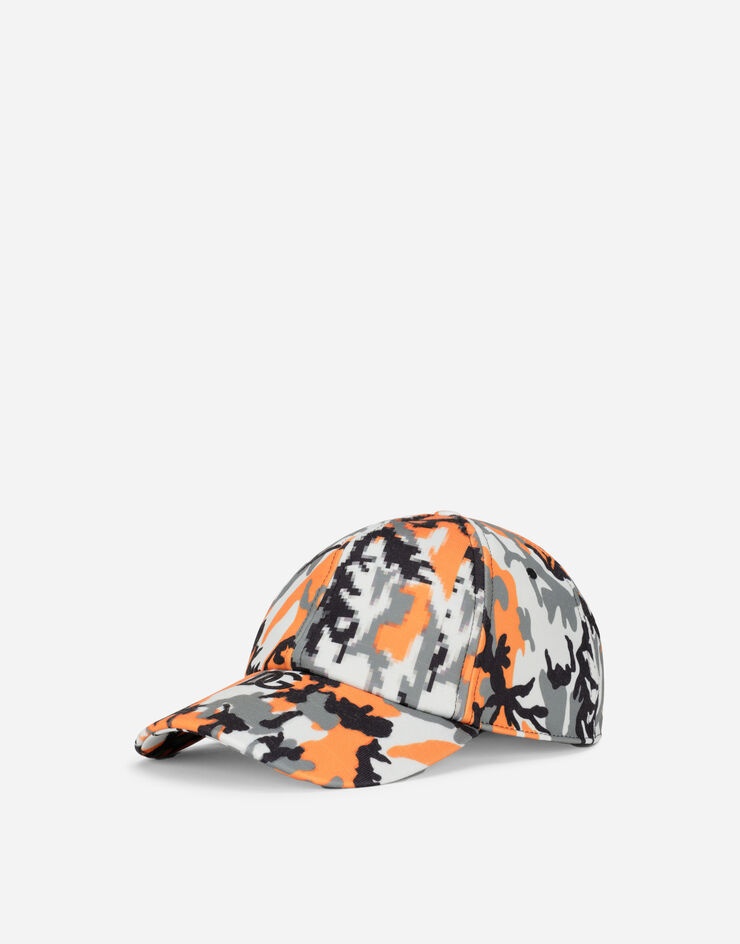 Camouflage-print baseball cap - 1