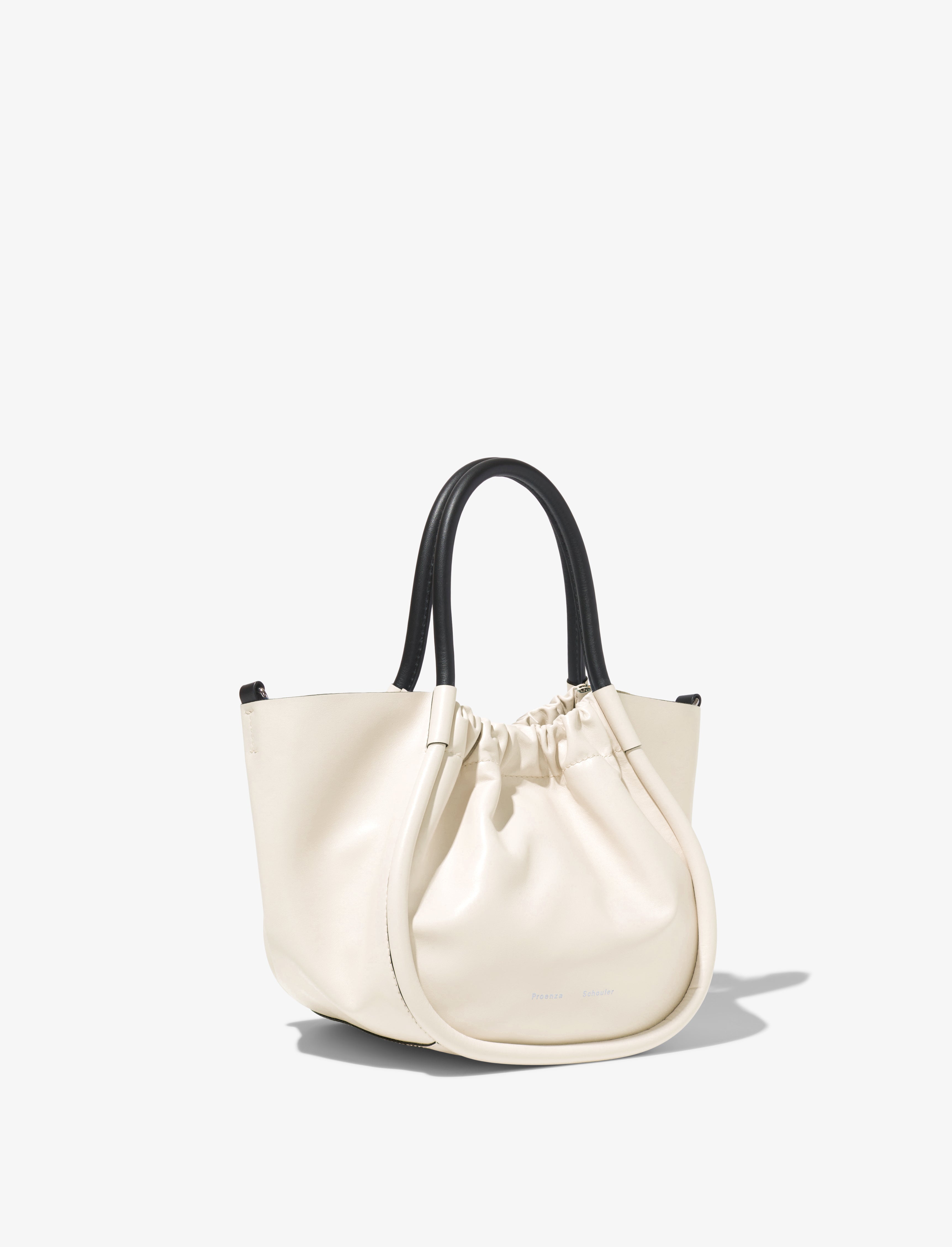 Small Ruched Crossbody Tote - 3