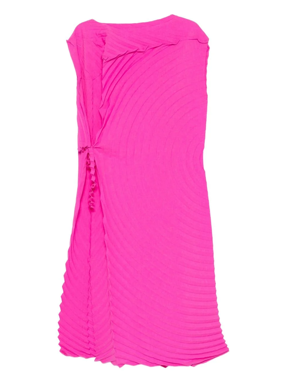 pleated tie dress - 1