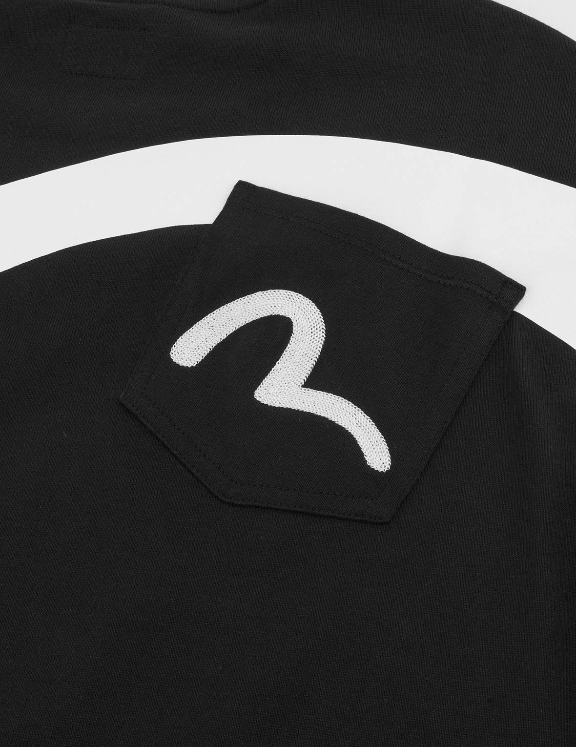 Seagull and Slogan Print Relax Fit T-shirt - 5