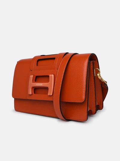 HOGAN Orange leather H-bag outlook