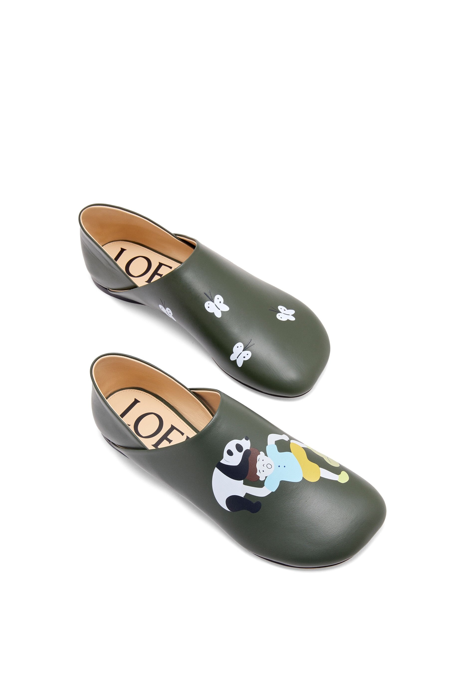 Toy slipper in printed lambskin - 4