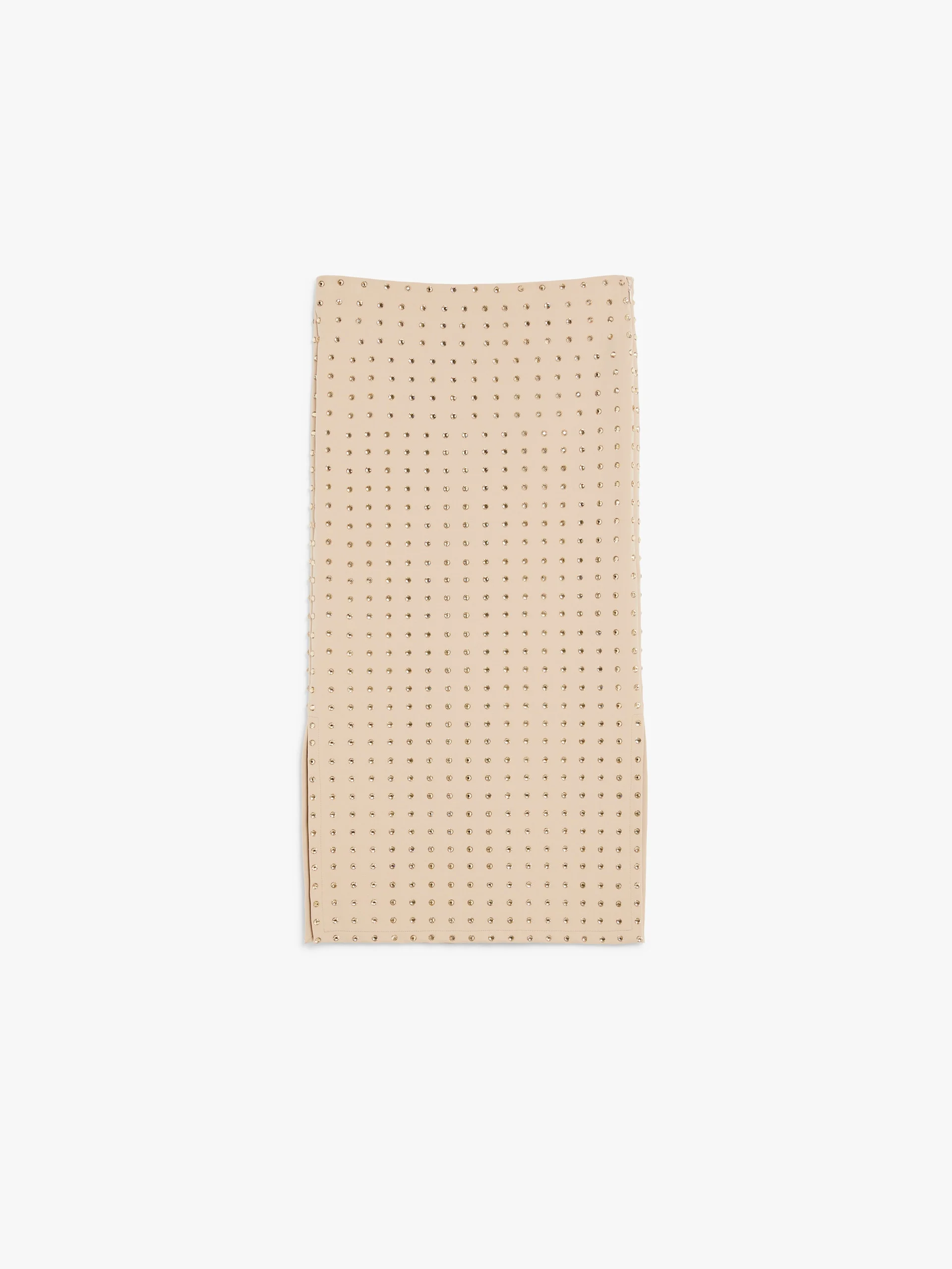 NOME Scuba jersey skirt with rhinestones - 1