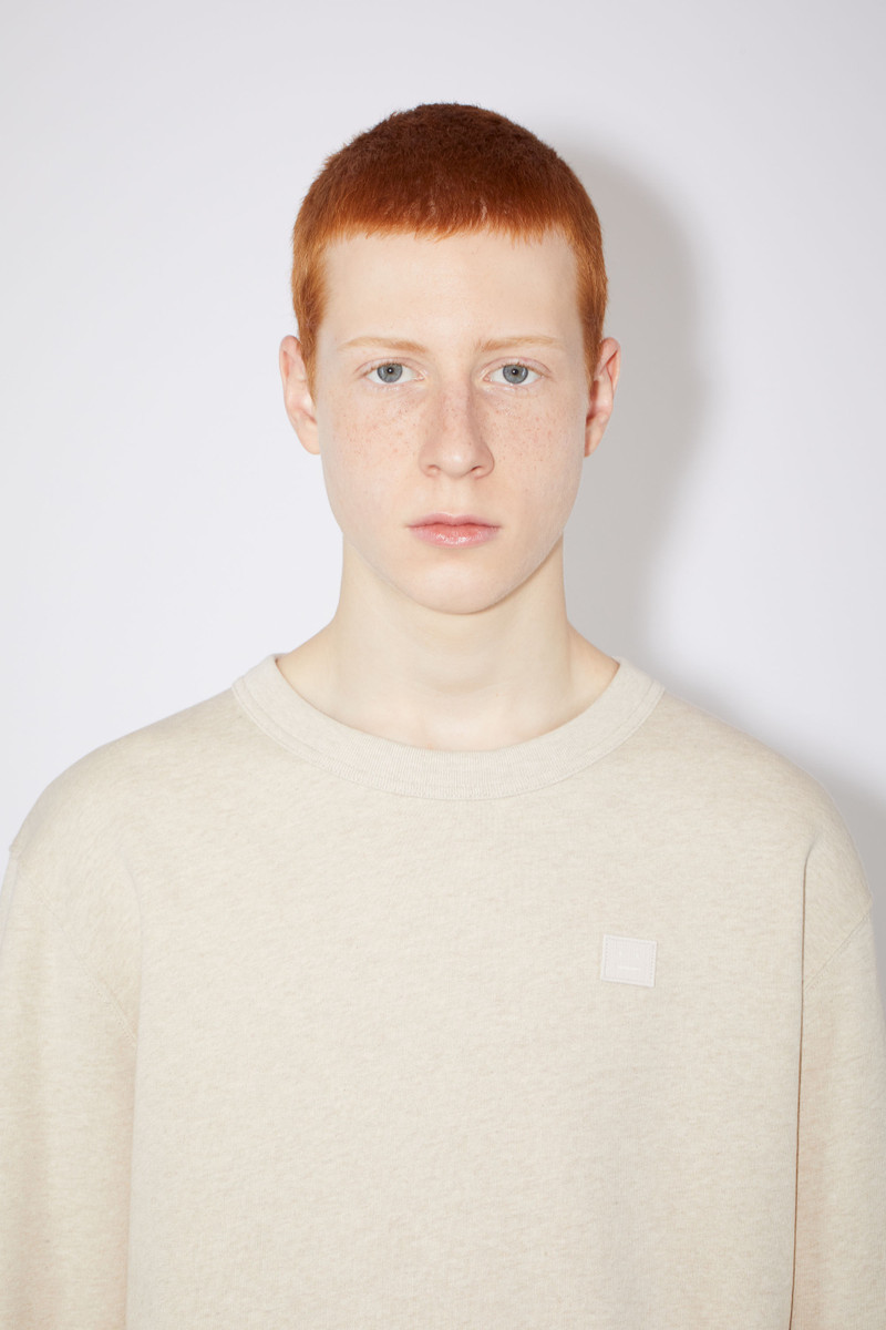 Crew neck sweatshirt - Oatmeal melange 4