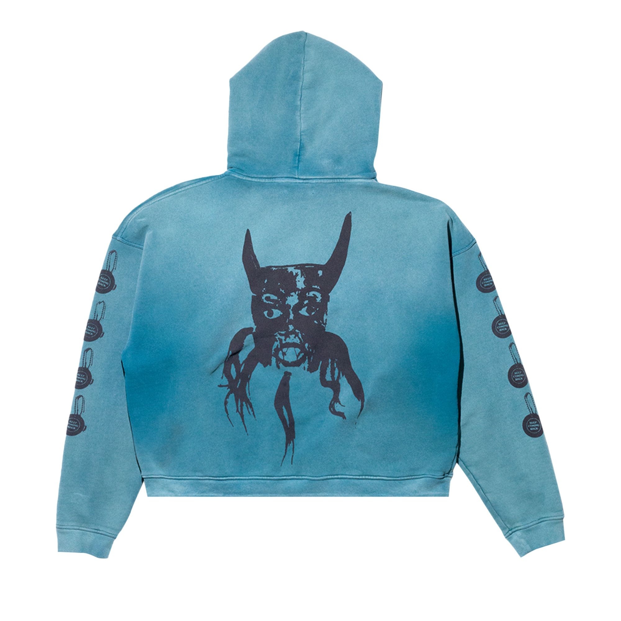 Enfants Riches Déprimés Do What Thou Wilt Hoodie 'Sun Faded Teal' - 2