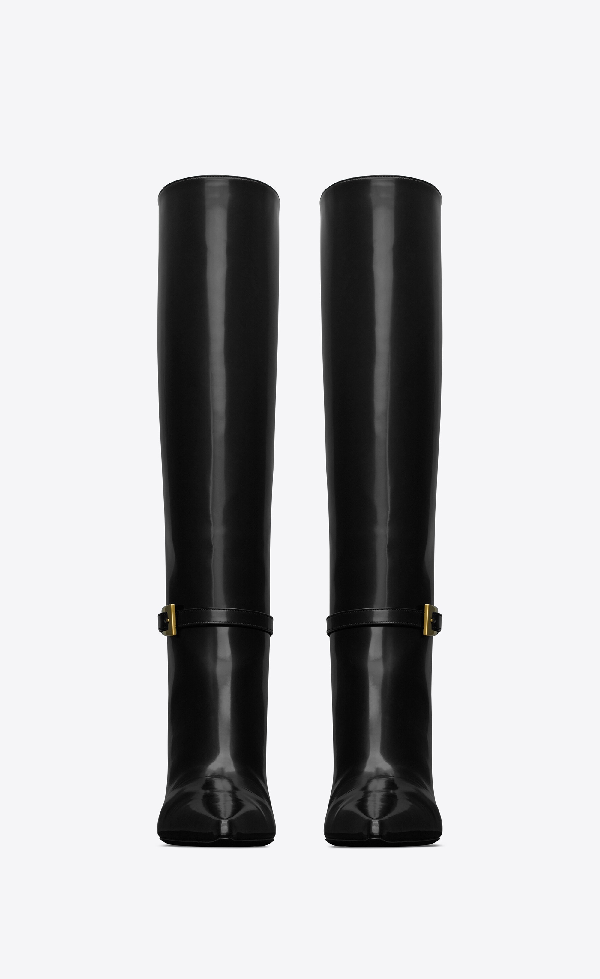 lee boots in glazed leather - 2