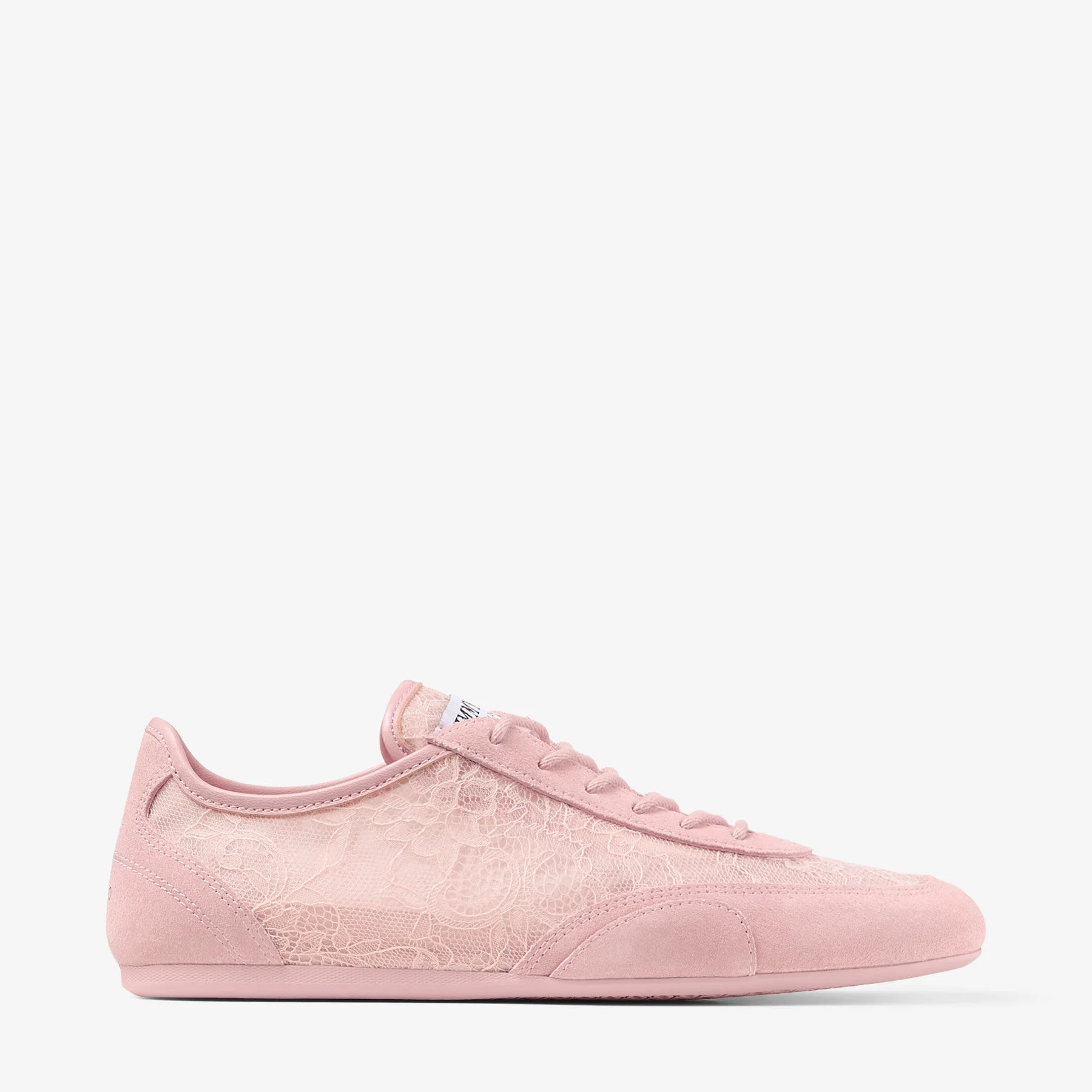 Sunny F
Rose Leather Mix and Jimmy Choo Lace Low Top Trainers - 1