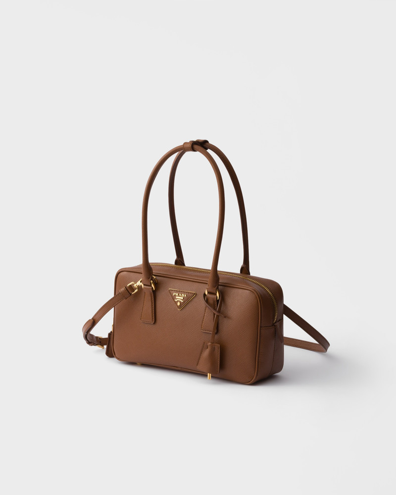 Small Saffiano leather top-handle bag 5