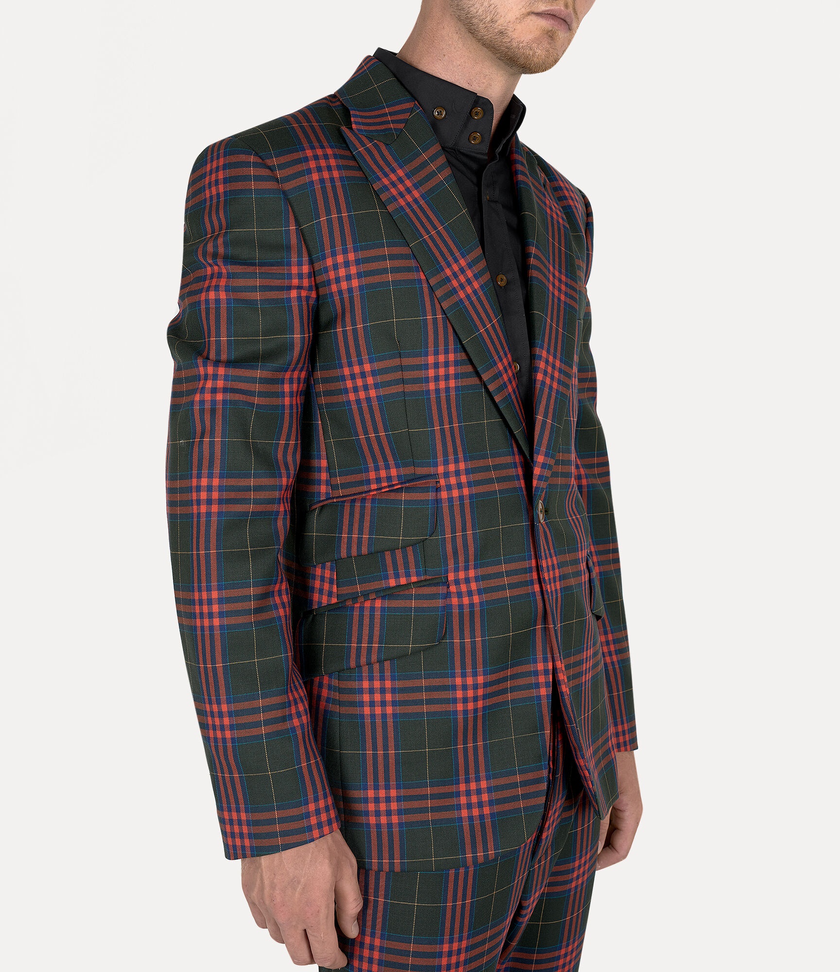 ONE BUTTON JACKET - 4