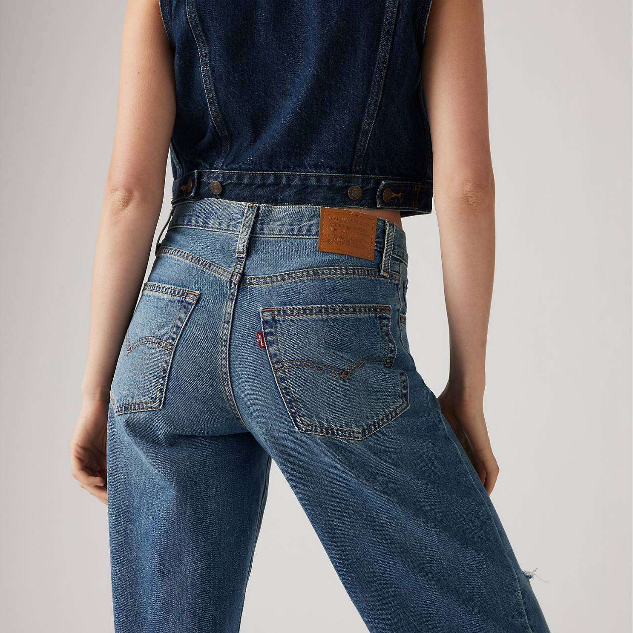 BAGGY DAD WOMEN'S JEANS - 5
