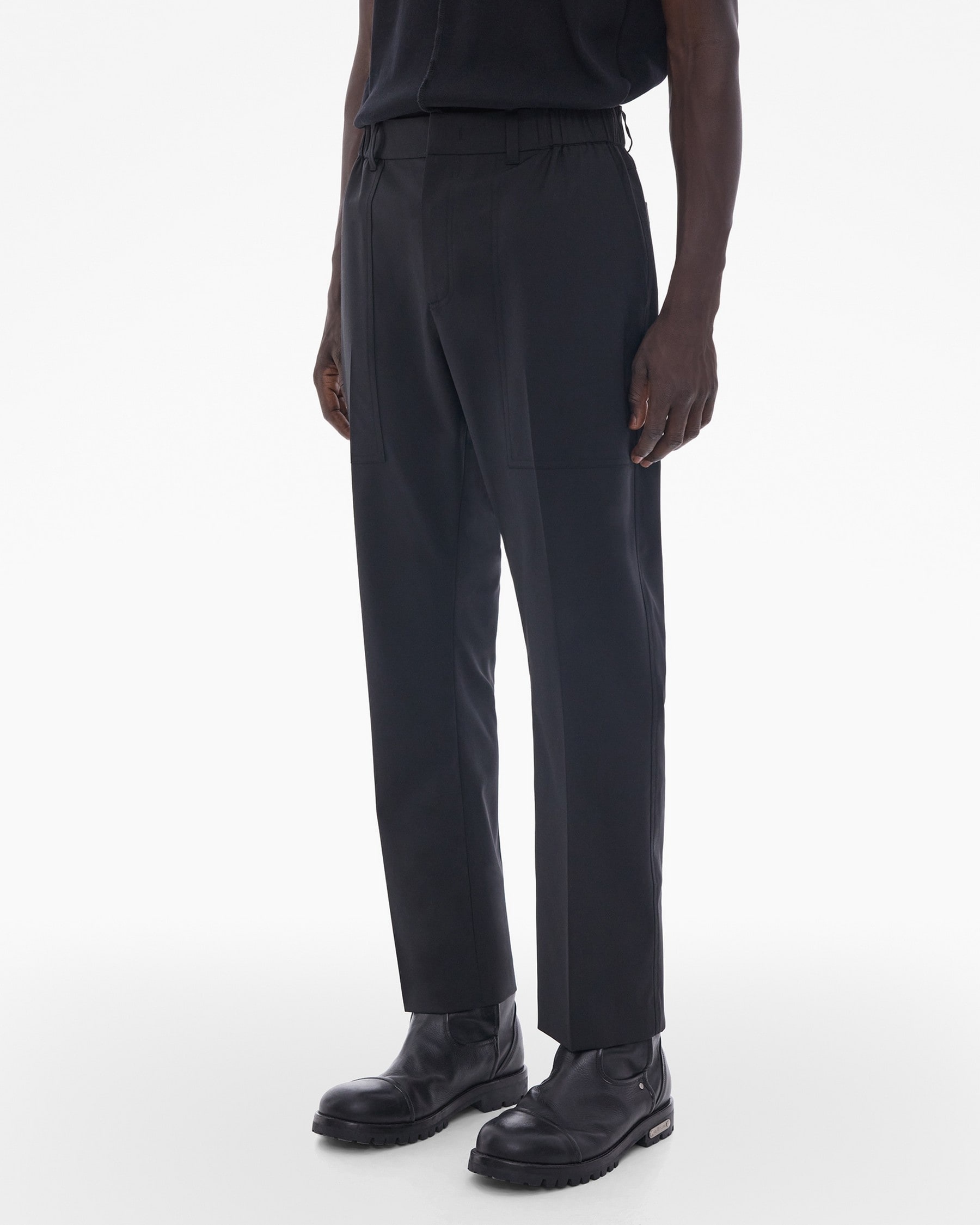 STRETCH WOOL CORE PANT - 5