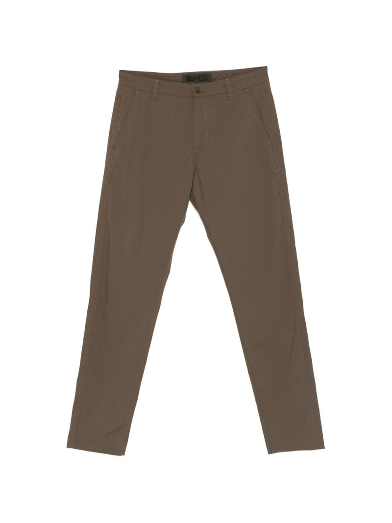 slim-cut trousers 1