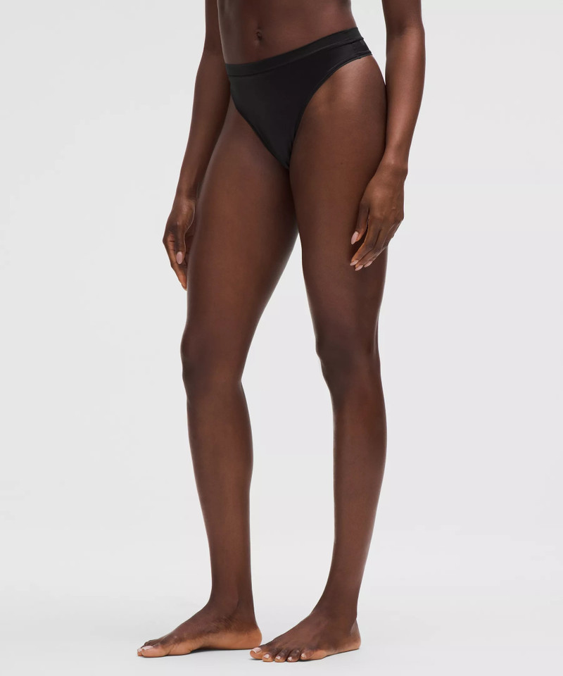 Satin Super-High-Rise Thong Underwear 1
