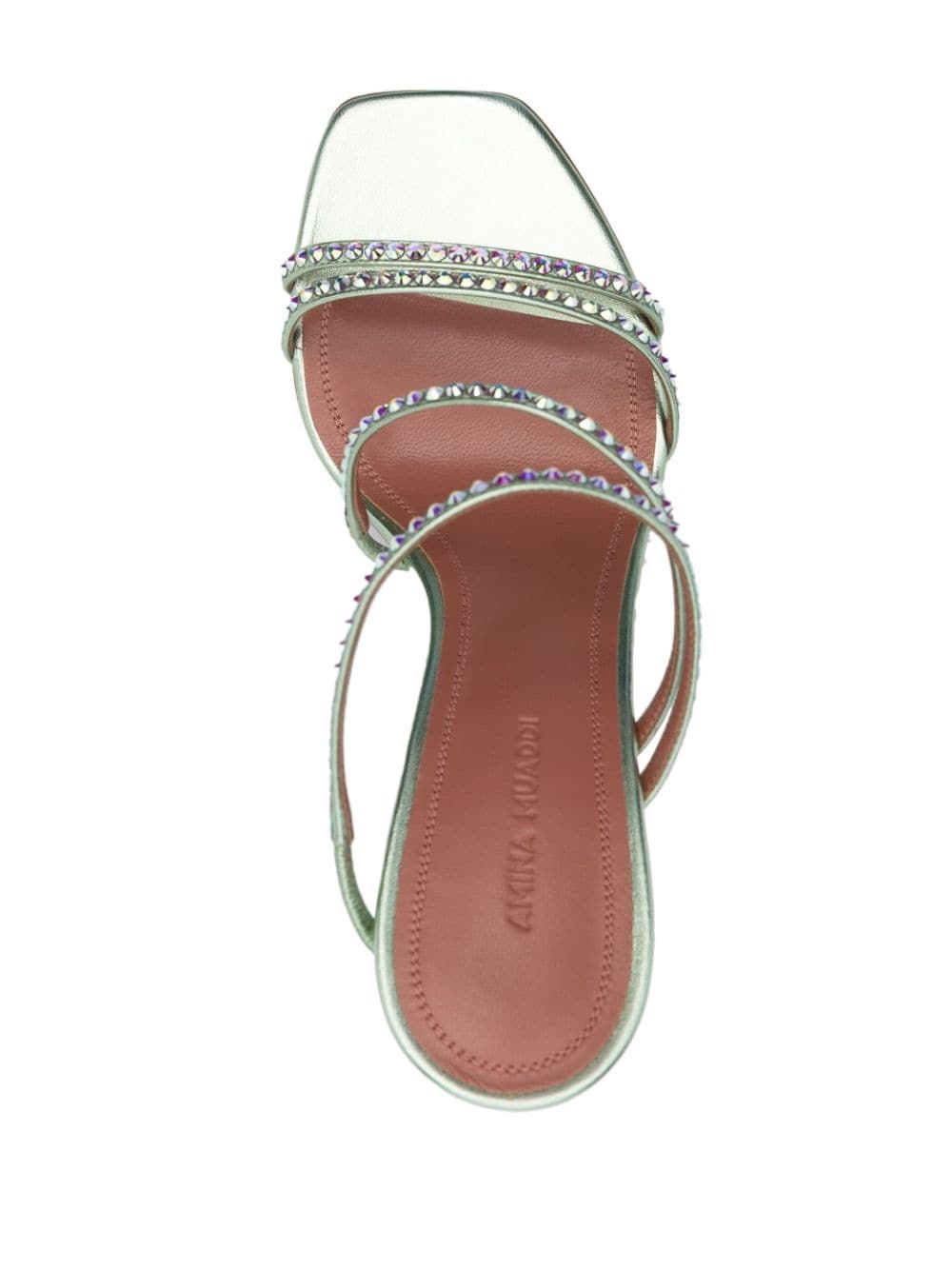 Naima 105mm crystal-embellished sandals - 7