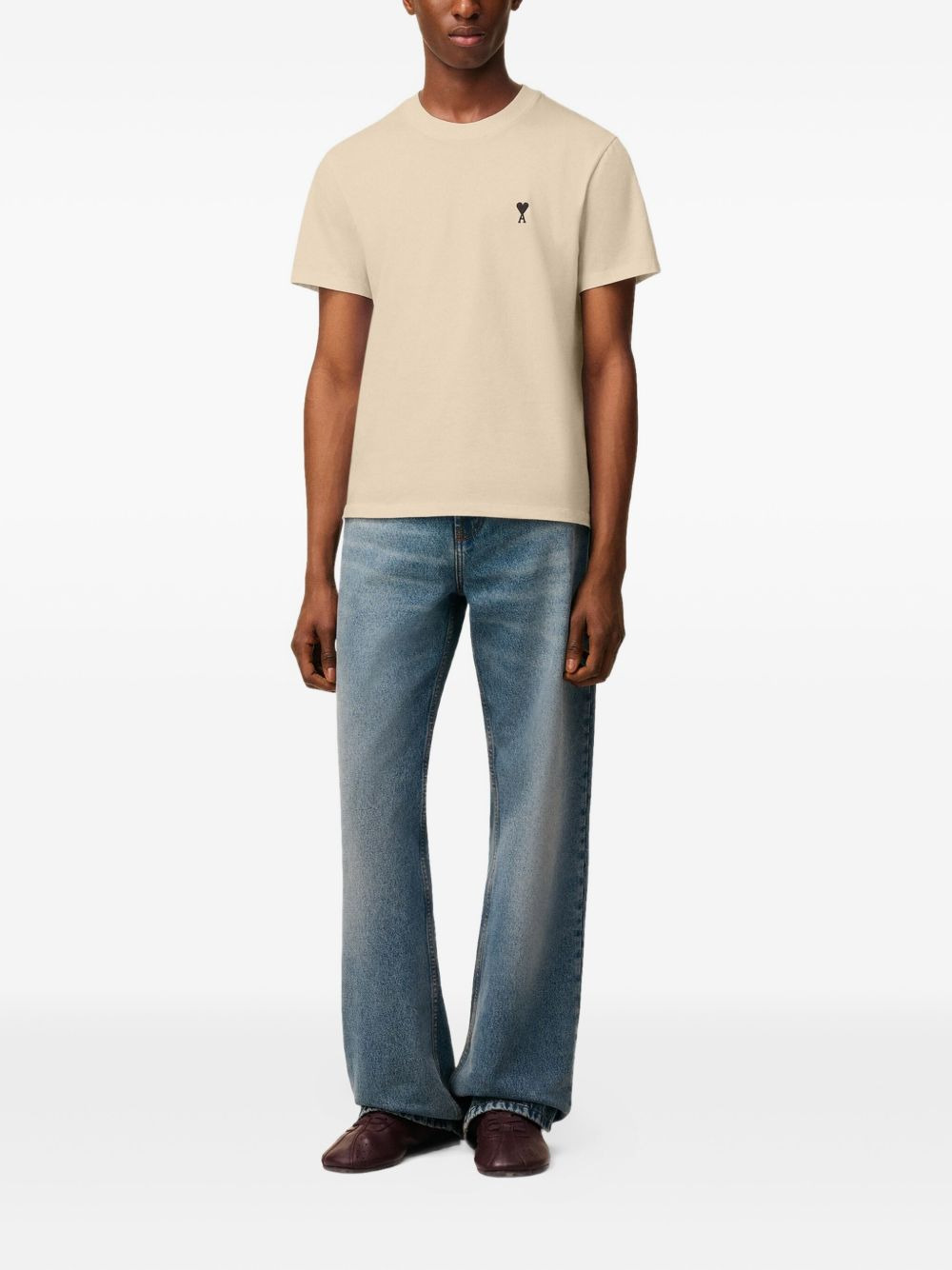 logo-embroidered T-shirt - 2