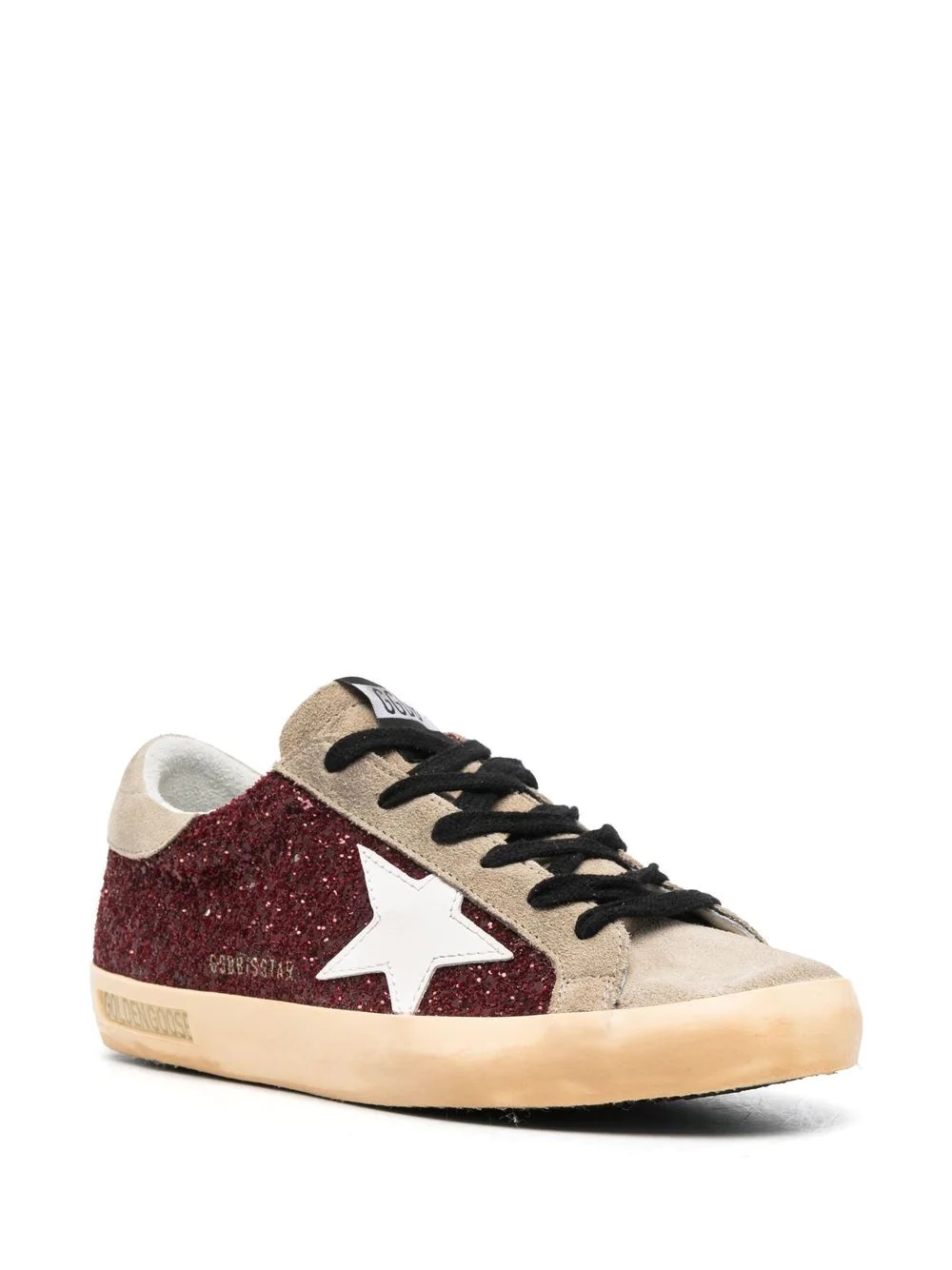 Superstar glitter-embellished low-top sneakers - 2
