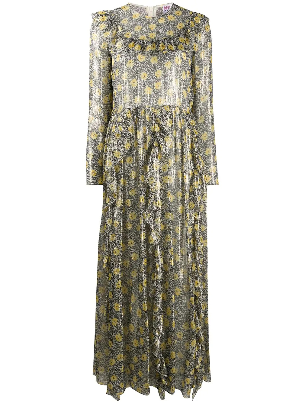 floral-print maxi dress - 1