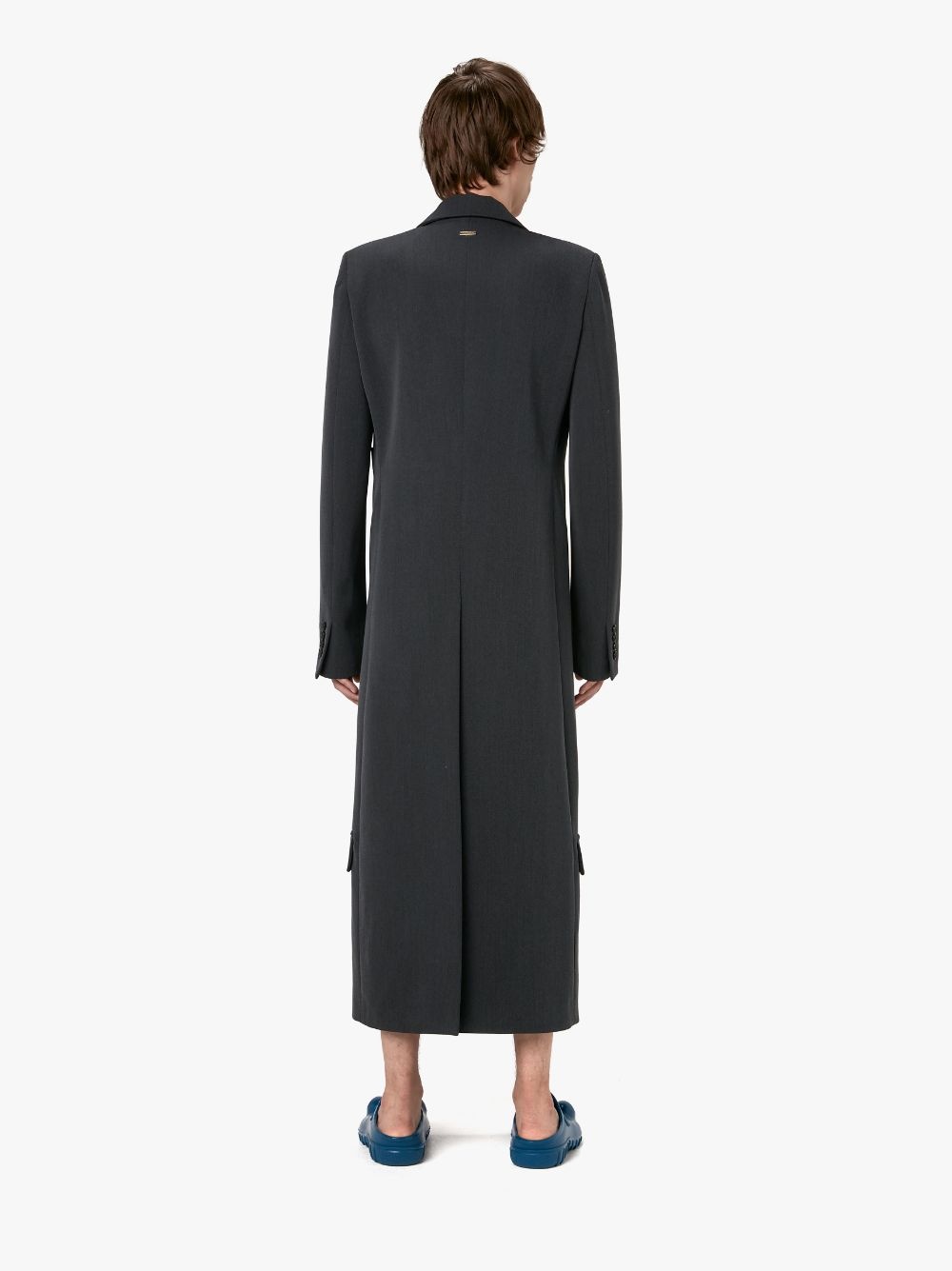 LONGLINE DOUBLE-BREASTED COAT - 3
