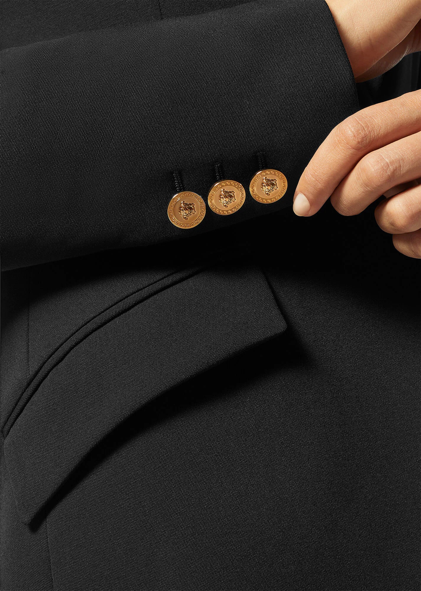 Medusa Single-Breasted Blazer - 5