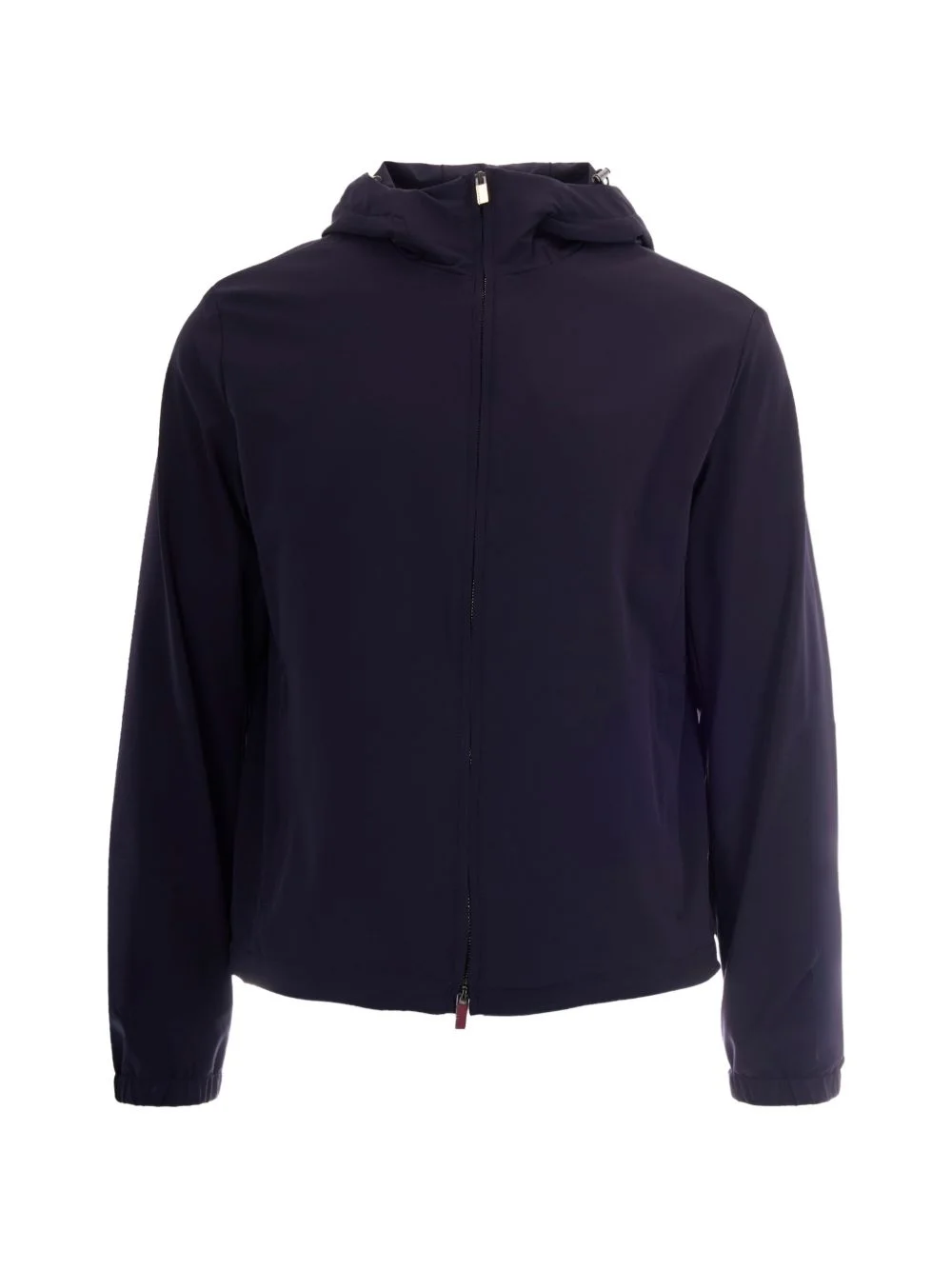 zip-up hooded jacket - 1