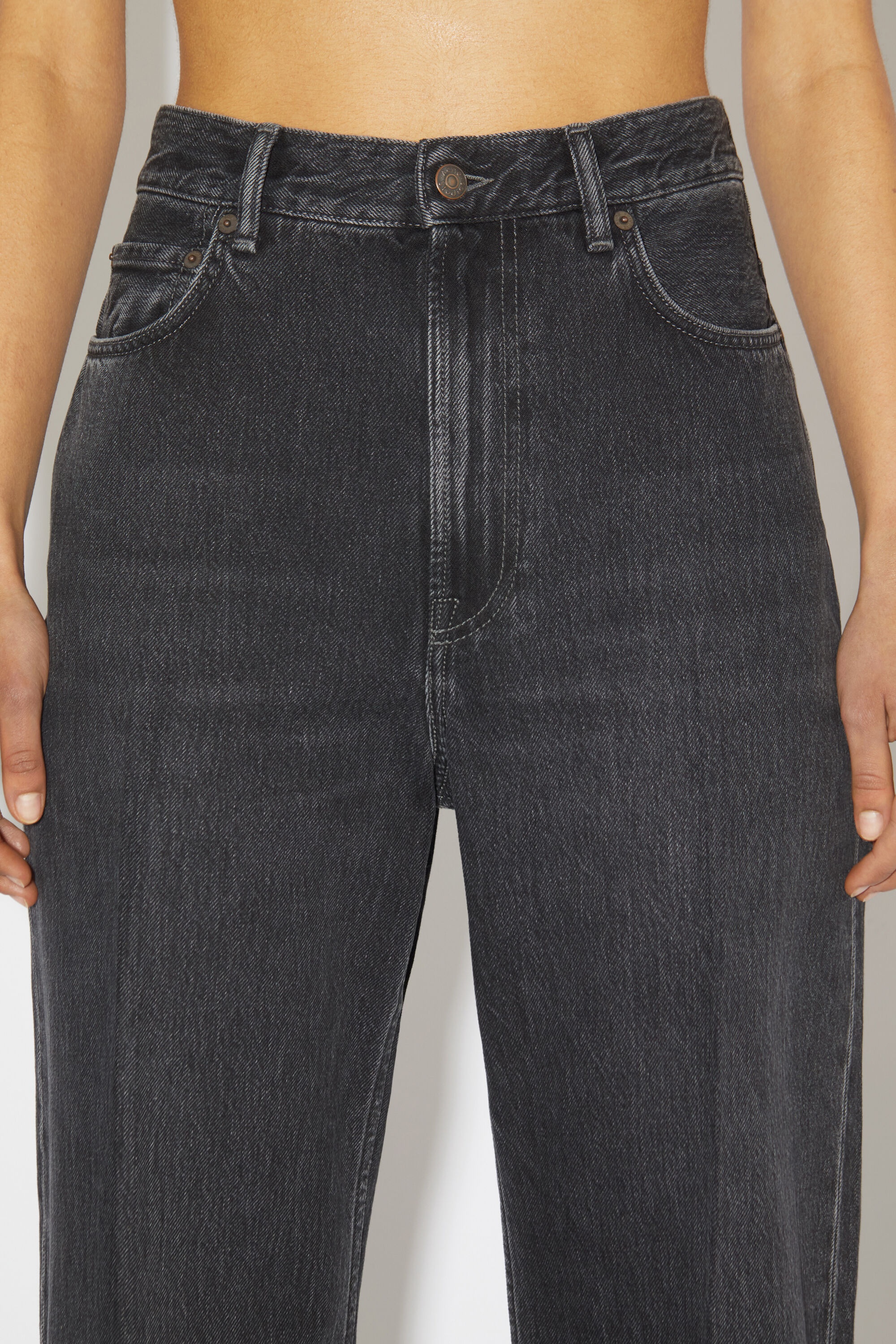 Relaxed fit jeans - 2022F - Black - 5