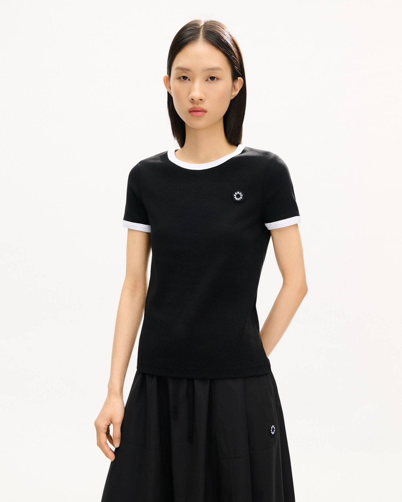 KENZO 'Boke Flower 2.0' embroidered T-shirt in cotton outlook