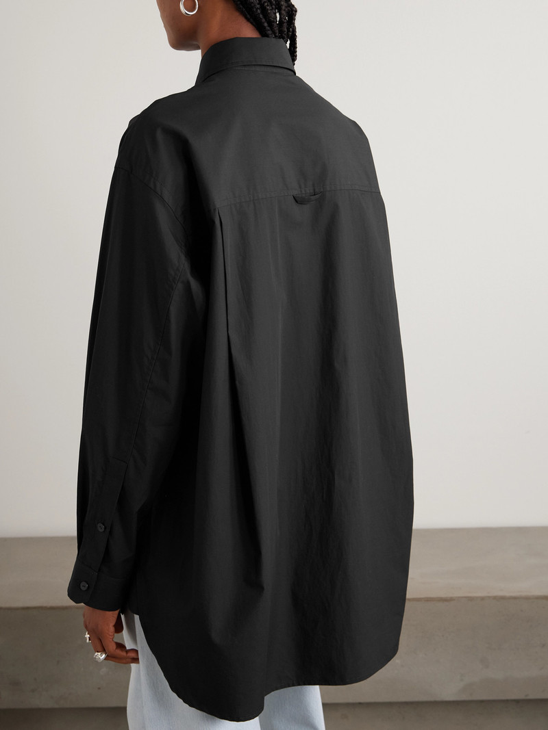 + Maria Mcmanus Oversized Organic Cotton-poplin Shirt 3