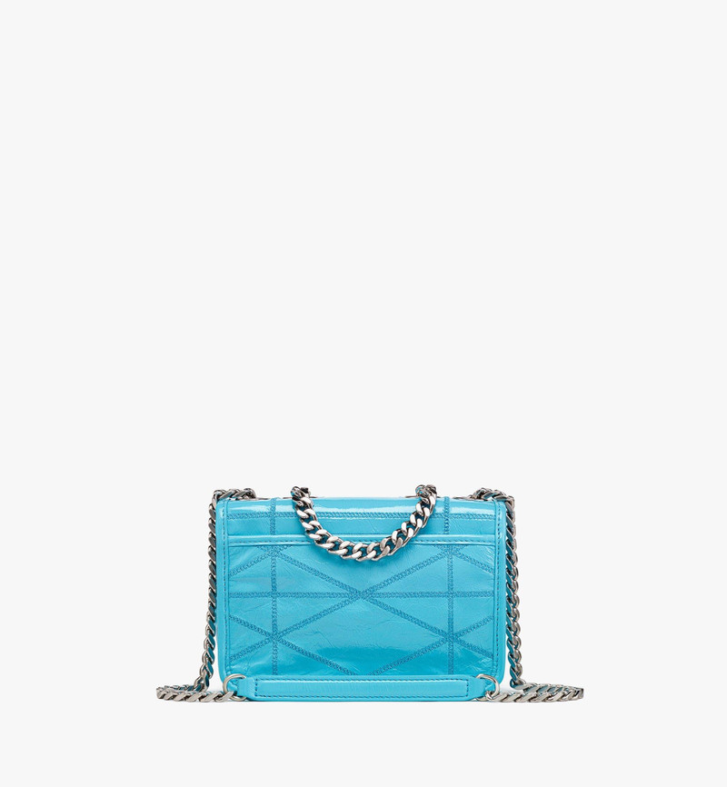 Travia Quilted Shoulder Bag in Crushed Leather 5