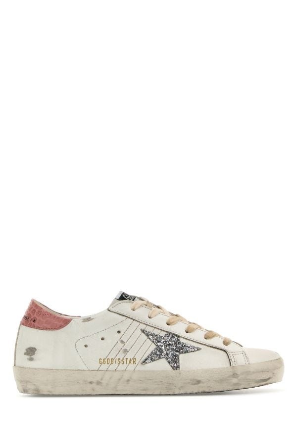 Golden Goose Deluxe Brand Woman Multicolor Leather Super Star Classic Sneakers - 1