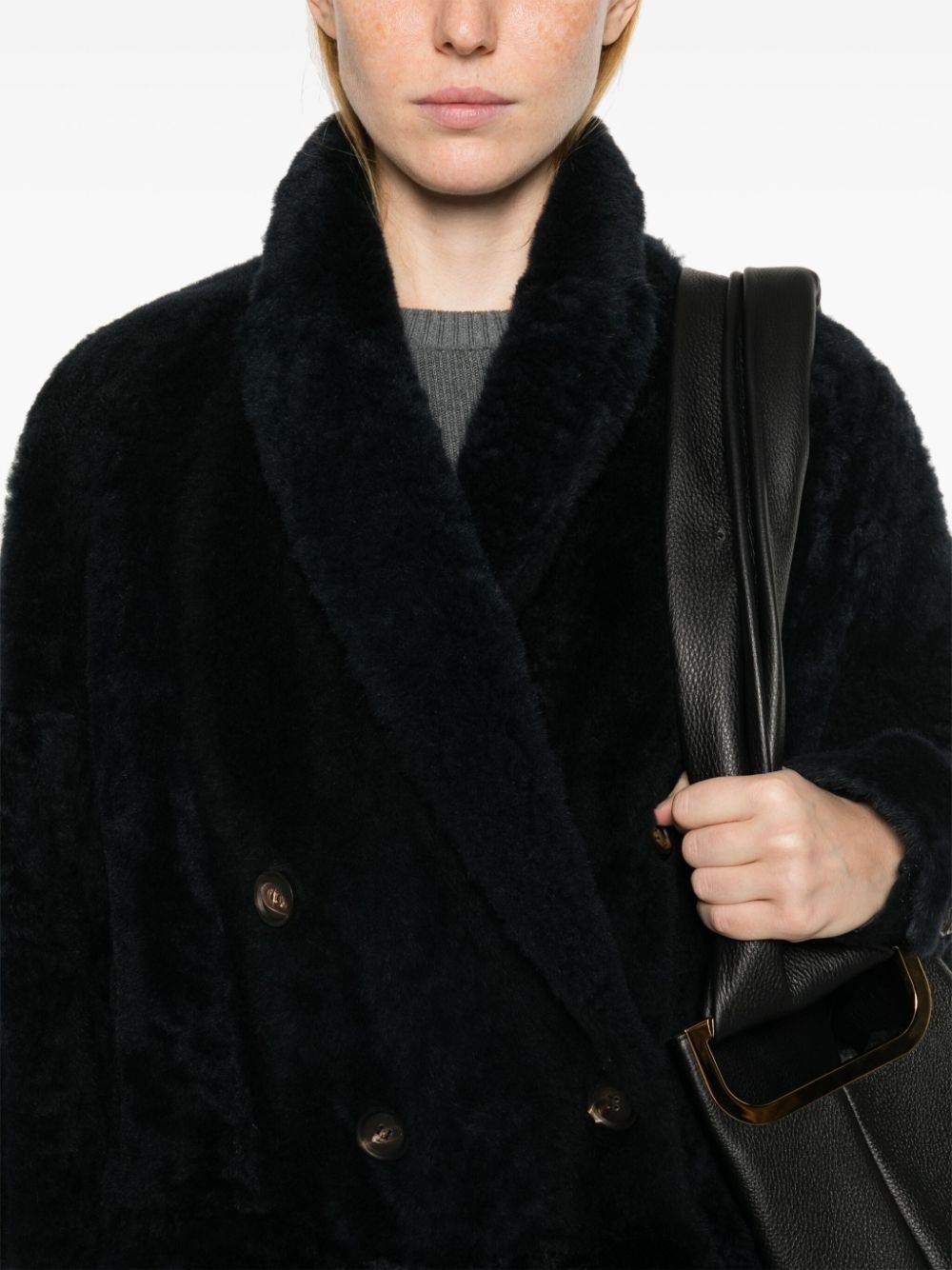 double-breasted coat - 5